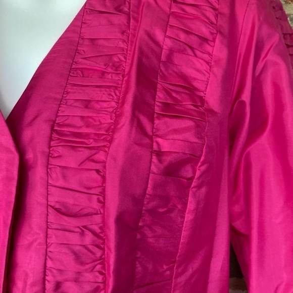 DON CASTER 100% SILK BLOUSE size small Vintage - Picture 4 of 9